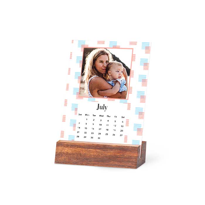 Wood Easel Calendar